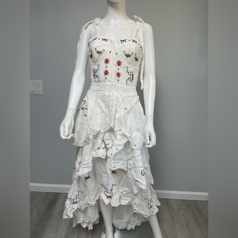 Free People Fillyboo Cross Stitch Dress - Picture 5 of 10